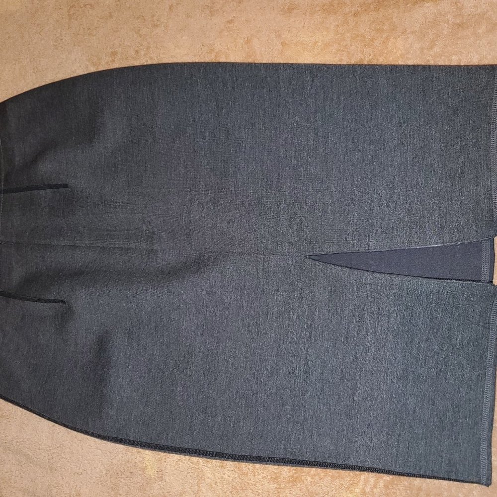 Ann Taylor Dark Grey Pencil Skirt - Picture 4 of 5